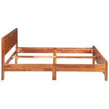 SKM Giroletto in Legno Massello di Acacia 160x200 cm (32.3kg)