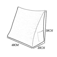 CJC Cuscini Schienale Tessili Cuscini Biancheria da Letto Copridivano Federa per Ufficio Chai Supports Back Leg (Colore : B, Dimensioni : 60x50x25cm)