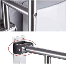 Maniglioni da Bagno Non Slip Pieghevole Supporto Maniglia della Guida, Bagno di Sicurezza Bar Vasca maniglione Bar, U-Forma Polished Chrome, Servizi igienici Parete Accessori da Bagno