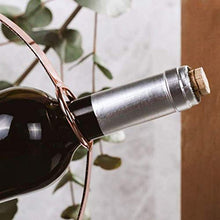 ZLJ Portabottiglie per Vino Portabottiglie per Vino Portabottiglie Portabottiglie Portabottiglie per Vino Portabottiglie Portabottiglie e versatore Alluminio Rame 8,5 x 24 x 8,5 cm