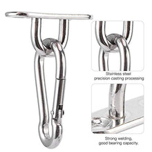 ffu Fibbia Altalena in Acciaio Inox, Accessori per Ammache A Gancio Fisso