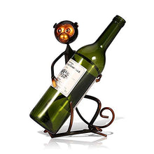 Semplicità Elegante Forma Di Scimmia in Metallo Vino Portabottiglie Home Desktop Portico Decorazione Bar Ristorante Decorazione Retro Vecchio Mestiere Personalità Creativa Bello Ed Elegante, HJJ