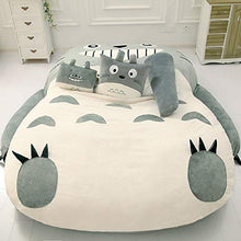 Engpai My Neighbor Totoro Lazy Bed Sofa Tatami Materasso My Neighbor Totoro Più Spesso Letto Cartone Animato Balcone Divano Camera Letto Tempo Libero Letto Letto Singolo 2 mx1,3 m