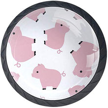 Zodiac Colorful Planet Moon Star Night Pomelli per Porta Set di 4 Pomelli per Mobili Manopole per Cassetti Cucina Armadio Vetro