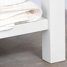 Randalsa Mobili Olive | Bianco Opaco | Manico Nero | 80 X 88,5 X 45 cm + lavabo in Ceramica