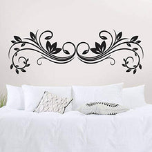 T-MK353 - Adesivi per testiera del letto, 57 x 180 cm, colore: Nero