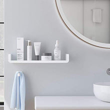 MHTECH cremagliera autoadesiva in plastica per Bagno: mensole per Bagno e Cucina, mensole angolari, mensole Doccia multifunzionali, Nessuna Perforazione Richiesta (3 in 1（S+M+L）)