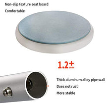 DZX Sedia Girevole per Doccia/Vasca da Bagno Girevole a 360 Gradi Sgabello per Doccia Girevole Regolabile in Altezza Panca con Punte in Gomma Antiscivolo Sedia di Sicurezza per Vasca da Bagno per do
