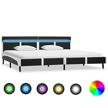 SKM Giroletto Grigio con LED in Similpelle 180x200 cm (31.3kg)