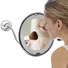 BD.Y Specchi per Trucco Specchio ingranditore a LED 10X Specchio cosmetico Specchio cosmetico a Specchio a Specchio Mirage Grossissant 360