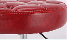 Poltrone Nubao Sgabello decorativo regolabile Sedile Sgabelli rotonda PU girevole seggiovia Altezza 43-58cm for la cucina salone di bellezza laboratorio Sedia Sgabelli di lavoro (Dimensioni: 33 * 43-5