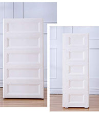 XU-zgang Cassettiera a cassettiera, vasellame in plastica multistrato, scatola di immagazzinamento in armadio for finiture, 58 * 40 * 113,5 cm Scatola di immagazzinaggio multistrato ( Color : D )