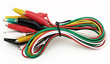 SaySure - 1set 10pcs Test Leads Alligator Double-Ended Crocodile