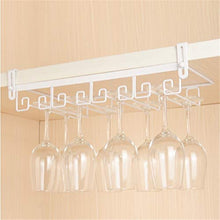 Huangjiahao - Porta Bicchieri da Vino, Regolabile, in Acciaio Inox, per Cucina, Bar, casa