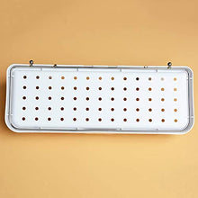 AINIYF Bagno Bagno Doccia Mensola Organizzatore Muro Recinzione Foro di Scarico plastica Ambientale Cellulare Slot Agganciare Nail-Free Foratura No Trace Incollare 2 Modelli 1 Layer (Dimensioni: 2#)
