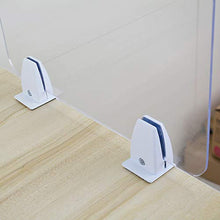AURALLL Privacy Screen Supporto del Morsetto divisore starnuto Gaurd Clip dello Schermo divisore Escursioni Partition Support Supporto della Staffa Desk partizione di Sostegno, Non Rompere la Tabella