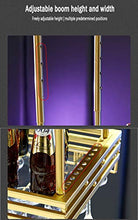 LJFJJ Portabottiglie da Parete in Ferro Bicchiere da Vino invertito Portabottiglie Vino in Metallo Installazione a soffitto Decorazione Bar per Bar, ristoranti, cucine