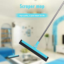SSAYY Spray Mop Raschietto per Tergicristallo 180 Gradi Mop Ruotabile Scopa Pulizia per Pavimenti Raschietto per Pavimenti Capelli Acqua Rimozione Sporco