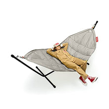 Fatboy® Headdemock Amaca da Esterno con Supporto per Giardino/terrazzo Grigio | Amaca Dondolo Matrimoniale per 2 Persone | 270 x 138 cm