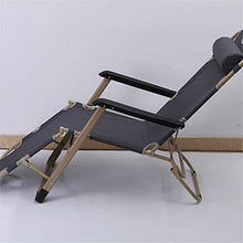 Sedia Pieghevole Portatile Pieghevole Zaino Beach Lounge Chair Home Tempo Libero Lounge Chair per Viaggiare Campeggio Spiaggia (Color : As Shown, Size : Free)