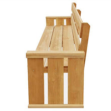 Xingshuoonline - Panchina da Giardino in Legno di Pino impregnato, 160 x 55 x 89 cm