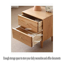 GXT WGZ- Comodino Camera Locker, Camera da Letto Comodino, Soggiorno Locker, Living Room Divano Fianco del Mobile (Color : Wood Color)