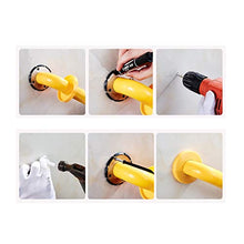 TLMYDD Sedile a Muro Doccia Porta Usura Scarpe maternità spogliatoio Bagno Sgabello Pieghevole Sgabello da Bagno (Color : Yellow, Size : 500mm*460mm)