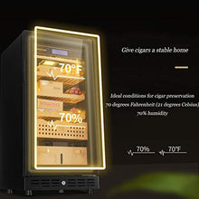 Umidificatori Humidor Cigar Cabinet Costante Di Temperatura E Umidità Legno Di Cedro Nudo Casalinghi Casalinghi In Massello Di Tè Frigorifero Idratante Gabinetto Può Contenere 300 Sigari