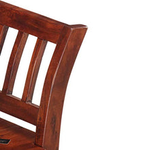 vidaXL Legno Massello di Acacia Panca Panchina Sedile Sediletto Mobile da Ingresso Arredo da Cucina Arredamento in Legno Seduta 111 cm