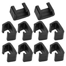 Ohomr Clips 10PCS mobili, all'aperto Patio Wicker Clip, plastica Divano Connect Clamps per Mobili Sedie da Giardino del sofà 5.25CM