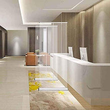 Schermo di Protezione da Starnuti Trasparente, Schermo Arrotolabile Scudo Starnuto, Palestra, Ufficio, Hotel, Bar, Barbiere, Ristorante