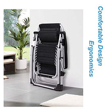Sywlwxkq Sedia Relax da Ufficio con Balcone Sedie da Giardino reclinabili Sedie da Giardino in Metallo per impieghi gravosi Reclinabili per Adulti Comfort Relax | Sedie a Sdraio Portatili d