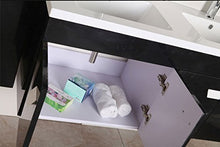 Mobile bagno Lady nero o bianco doppio lavabo in ceramica cm 120 sospeso miscelatori e 2 colonne inclusi I