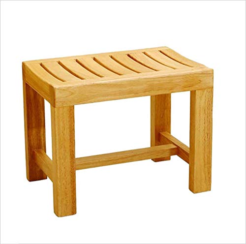 MGMDIAN Sgabello da Bagno Piccolo in Rovere Vecchio Antiscivolo Sgabello da Bagno con Doccia Sedile Doccia Accessori da Bagno