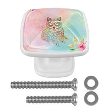 Acchiappasogni lupo 4 PCS Pomelli per Porta, Pomolo per Mobile, Pomelli per Mobili con Viti, Maniglia per Armadietto, Pomelli per Porta, Pomelli per Cassetti per Porta, Armadio, Cassetto e Credenza