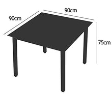 Deuba Tavolo e Sedie da Giardino Alluminio Bern 5 pz Schienale Regolabile Set da Pranzo Esterno