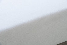 Savel, Coprimaterasso in Spugna Elasticizzata 100% Cotone. Colore: Bianco - Matrimoniale (160x200cm)
