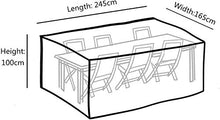 TEPSMIGO Telo Impermeabile, Telo Copritutto, Telo, Protezione per Esterni da Esterni Resistente ai Lavori Pesanti 245 x 165 x 100cm