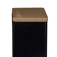 Relaxdays Sostegno Porta Tubo per il Giardino, Autoportante, per Tubi Lunghi 61 m, Acciaio, HLP 107,5 x 25 x 18 cm, Nero