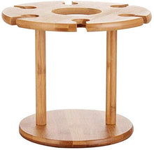 LHQ-HQ HOU Vino mobilia cremagliera bambù Piccolo Vino cremagliera Vino Legno portabottiglie Tazza Solida
