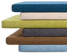 Waigg Kii - Cuscino antiscivolo per panca a 2 3 posti, spessore 5 cm, 100 cm, 120 cm, 150 cm, 180 cm, per interni ed esterni (120 x 40 x 5 cm, verde)