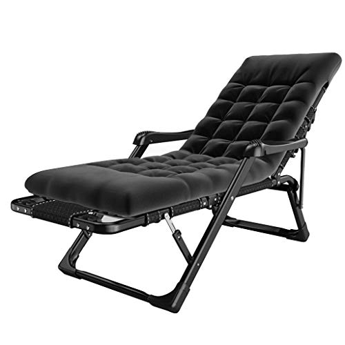 Sywlwxkq Sedia Relax da Ufficio con Balcone Lettini Prendisole Poltrone reclinabili con Cuscini | Sedia da Giardino Pieghevole reclinabile Imbottita con poggiapiedi | Sedie a Sdraio con por