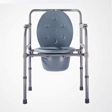 Z-SEAT Comodino Sedia Comodino Comodino con Altezza Regolabile per Adulti, sopra Toilette e Comodino Comodino, Viene Fornito con Paraspruzzi/Secchio/Coperchio
