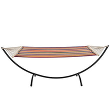 casa.pro] Amaca XXL con Telaio (Multicolore) (150 x 300 cm) Sedia sospesa/Dondolo sospeso/Amaca