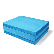 Kuingbhn Materasso da Terra Materasso Pieghevole Playmat Portatile Pieghevole Giudizi Chair Z Bed Traspirante e Lavabile 5 cm di Spessore per casa, Piano, dormitorio per Studenti, Letto