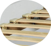 Letto per bambini con funzione estraibile bianco EMMA 160x80 + 2 materassi + 2 telaio, Divano Letto con Doghe in Legno