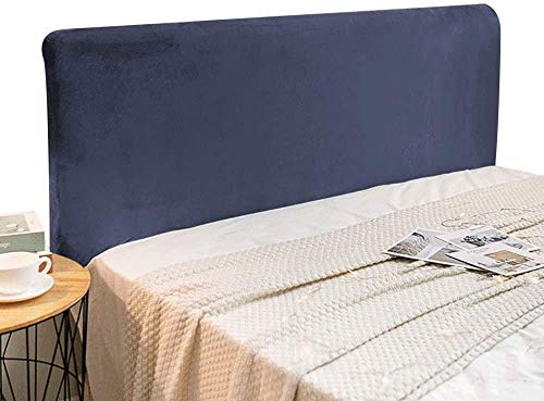 uyeoco Copri Testata Letto Matrimoniale/Singolo Fodera per Testiera Letto in Morbido Velluto Elasticizzato Copertura per Testiera Letto Elastica Protezione Antipolvere Cover