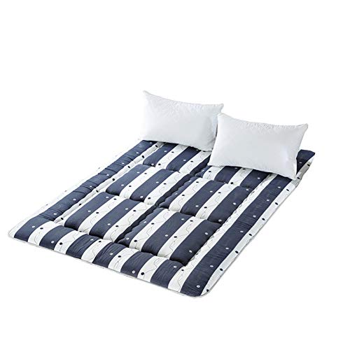 YXDDG Materassi futon Giapponese Quilting Tradizionali, Addensare la stuoia di Tatami Materasso Pieghevole Piano, Quattro Stagioni Disponibili Materasso Spessore 5cm-D 150x220cm(59x87inch)