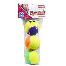 Kingfisher PBALLS - Confezione da 3 palline da tennis, trasparenti, taglia unica