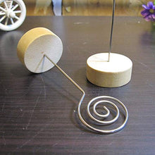 KinshopS Zakka Log Card Holder Photo Clip fornisce quotidianamente Prodotti per la casa Salute e Bellezza Prodotti per la Cura Personale
